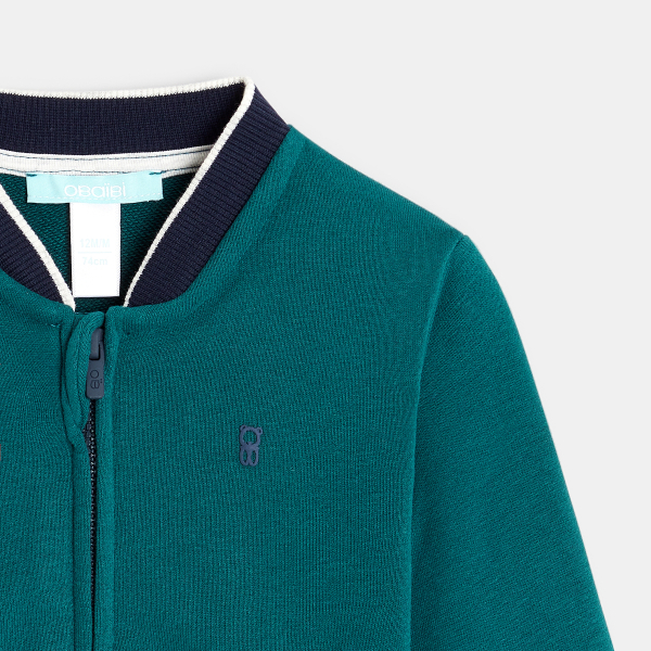 دمية بسحاب من الصوف الناعم باللون الأخضر للأطفال الصغار